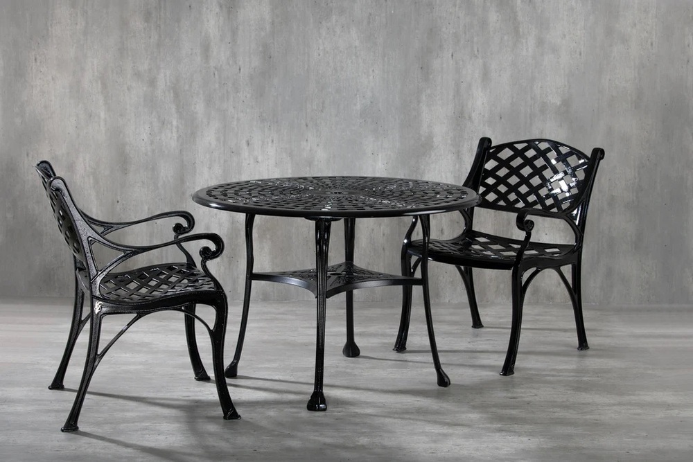 Orion Outdoor Set Of 1 Table With 2 Chairs