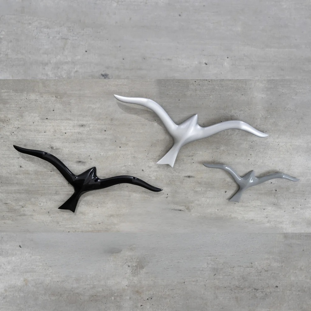 Soaring Bird - Wall D Cor (Set Of 3)