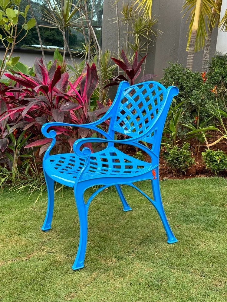 Orion Single Aluminium Outdoor Chair - Sturdy and Comfortable