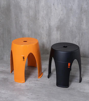 Nebula Aluminium Round and Square Stool
