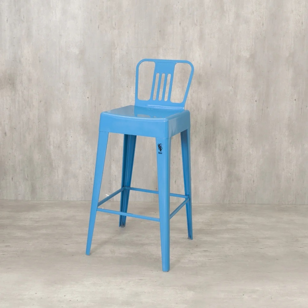 Nebula Bar Stool with Backrest