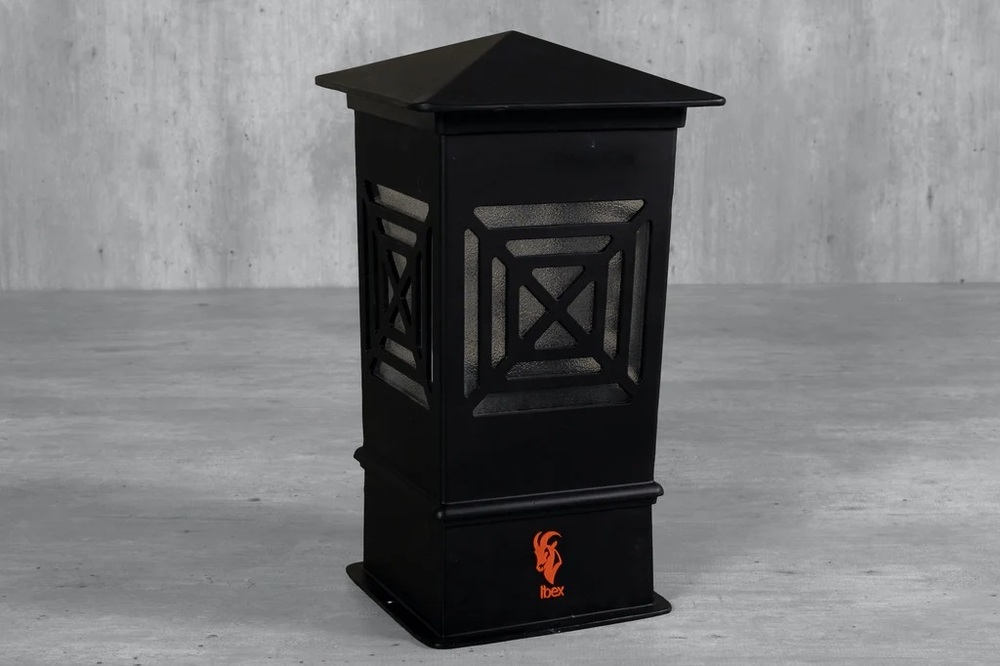 Polaris - Outdoor Garden Light (Honeycomb) - Color: Brown