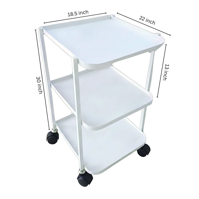 Duty Trolley - Heavy Duty Design, Multiple Spacious Shelves For Organized Tool Storage, Smooth Mobility For Professional Environments