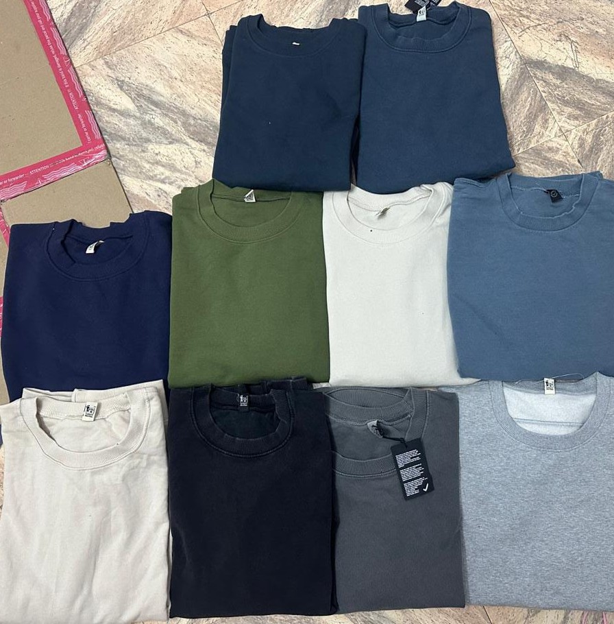 Mens Crew Neck Pullovers