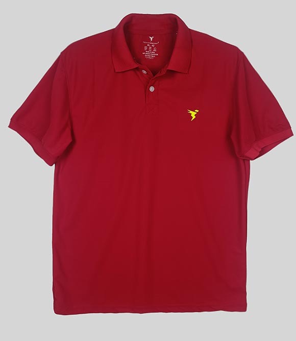 Mens Dry-Fit Polyester Collar T-Shirts