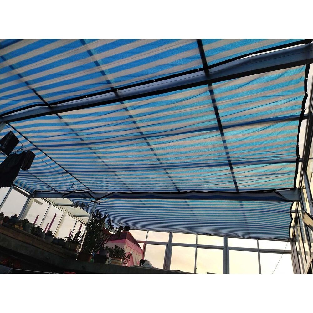 Striped Shade Net - Coating Type: Matte