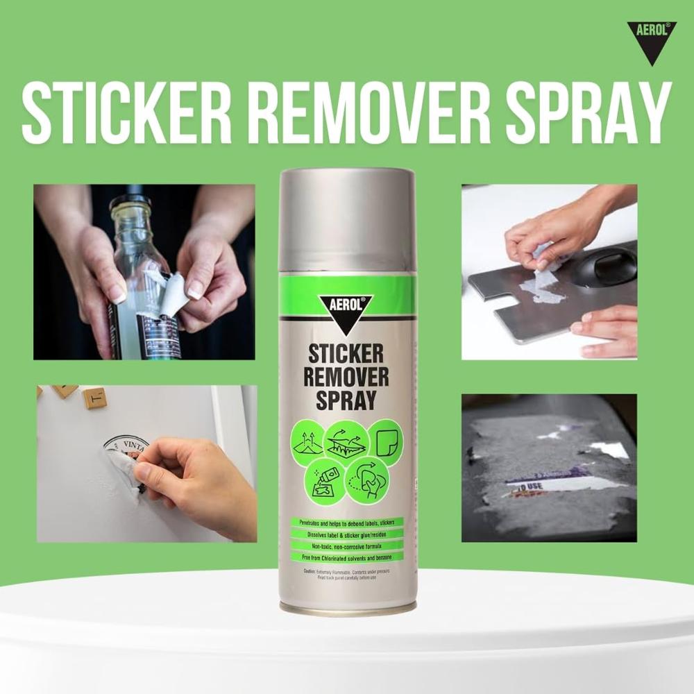 Aerol Sticker Remover Spray, Grade 835