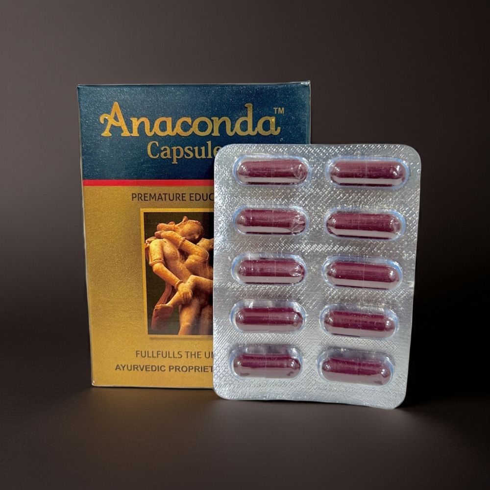 Anaconda Capsules 10 Capsules - Age Group: For Adults