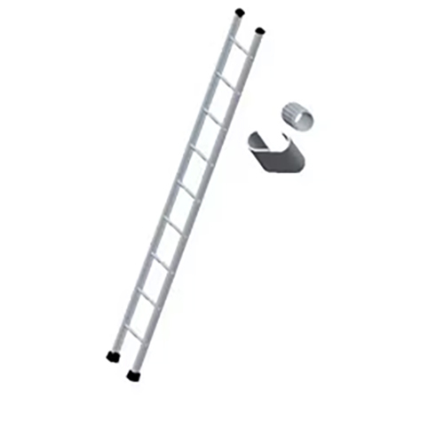 Aluminium straight ladders