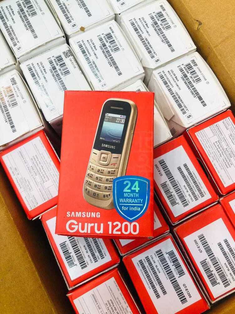 Samsung Guru 1200 Keypad Mobile with Warranty
