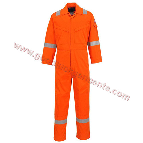 Orange Boiler Suit - Age Group: Adult