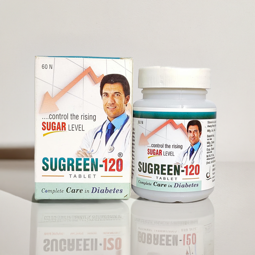 Sugreen-120 Tablets (60 Tablets) - Age Group: For Adults