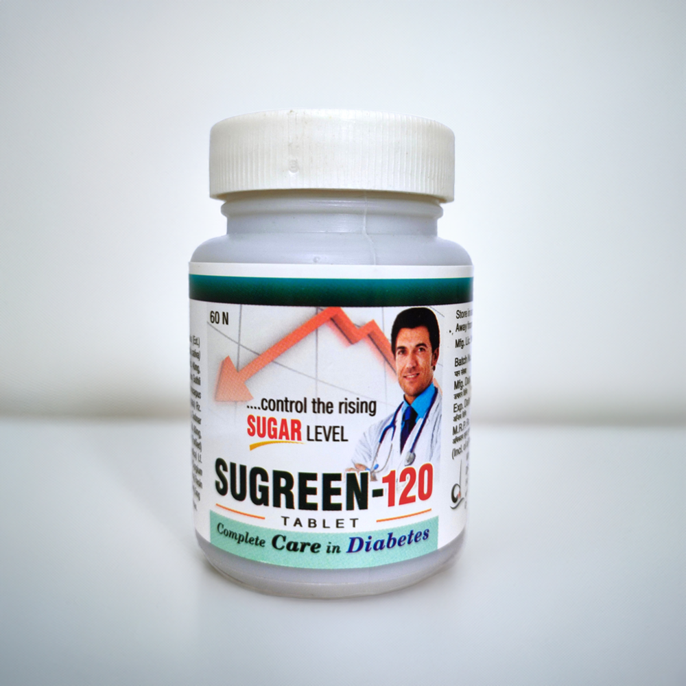 Sugreen-120 Tablets (60 Tablets) - Age Group: For Adults