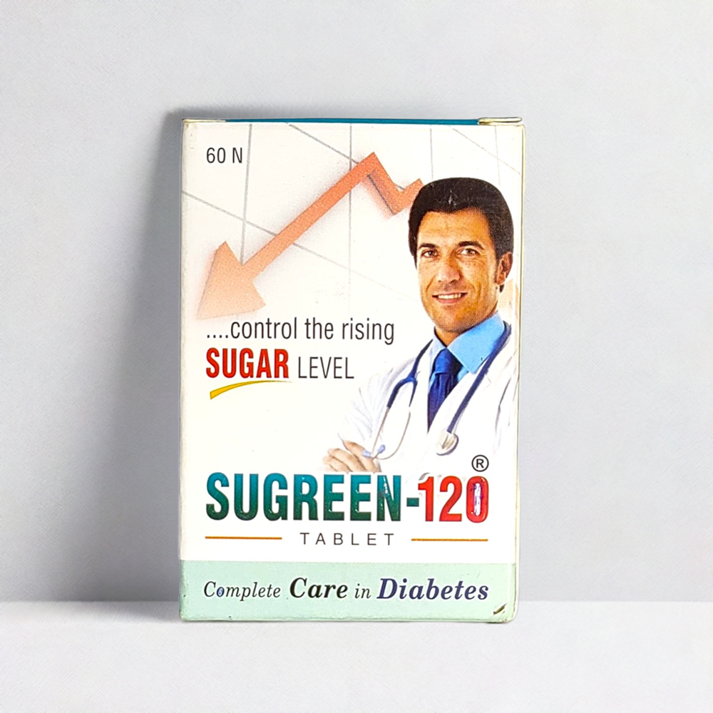 Sugreen-120 Tablets (60 Tablets) - Age Group: For Adults