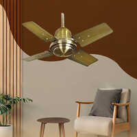 Riveria Antique Brass Finish Ceiling Fan