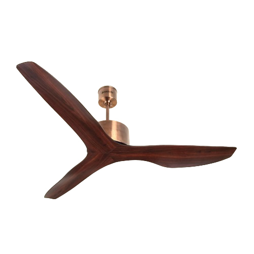 Stevia Antique Copper With Rosewood Finish Blade Ceiling Fan - Blade Diameter: 1300 Millimeter (Mm)