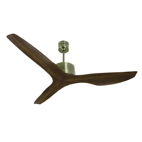 Antique Brass With Walnut Finish Blade Ceiling Fan - Blade Diameter: 1200 Millimeter (Mm)