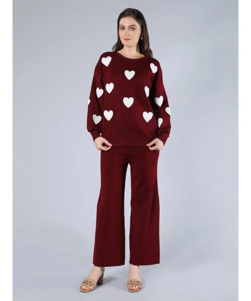 Women Woolen cord set