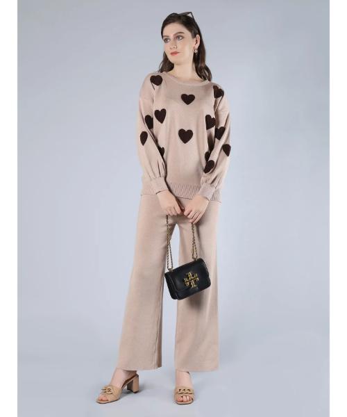 Women Woolen cord set