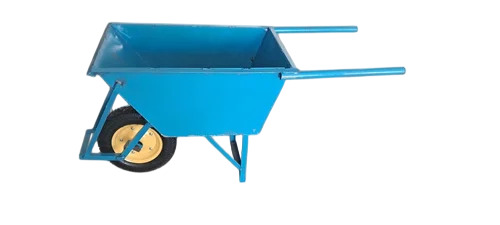 Ms Double Wheel Barrow - Color: Blue