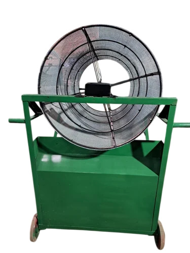 Manual Rotary Sand Screening Machine - Color: Green