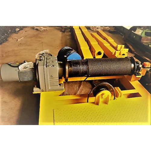 5 Ton Double Girder Eot Crane - Iron, Span 10-20m, Yellow Finish | New, Heavy-duty, Industrial Usage, 50 Hz Frequency