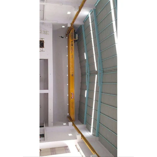 5 Ton Double Girder Eot Crane - Iron, Span 10-20m, Yellow Finish | New, Heavy-duty, Industrial Usage, 50 Hz Frequency