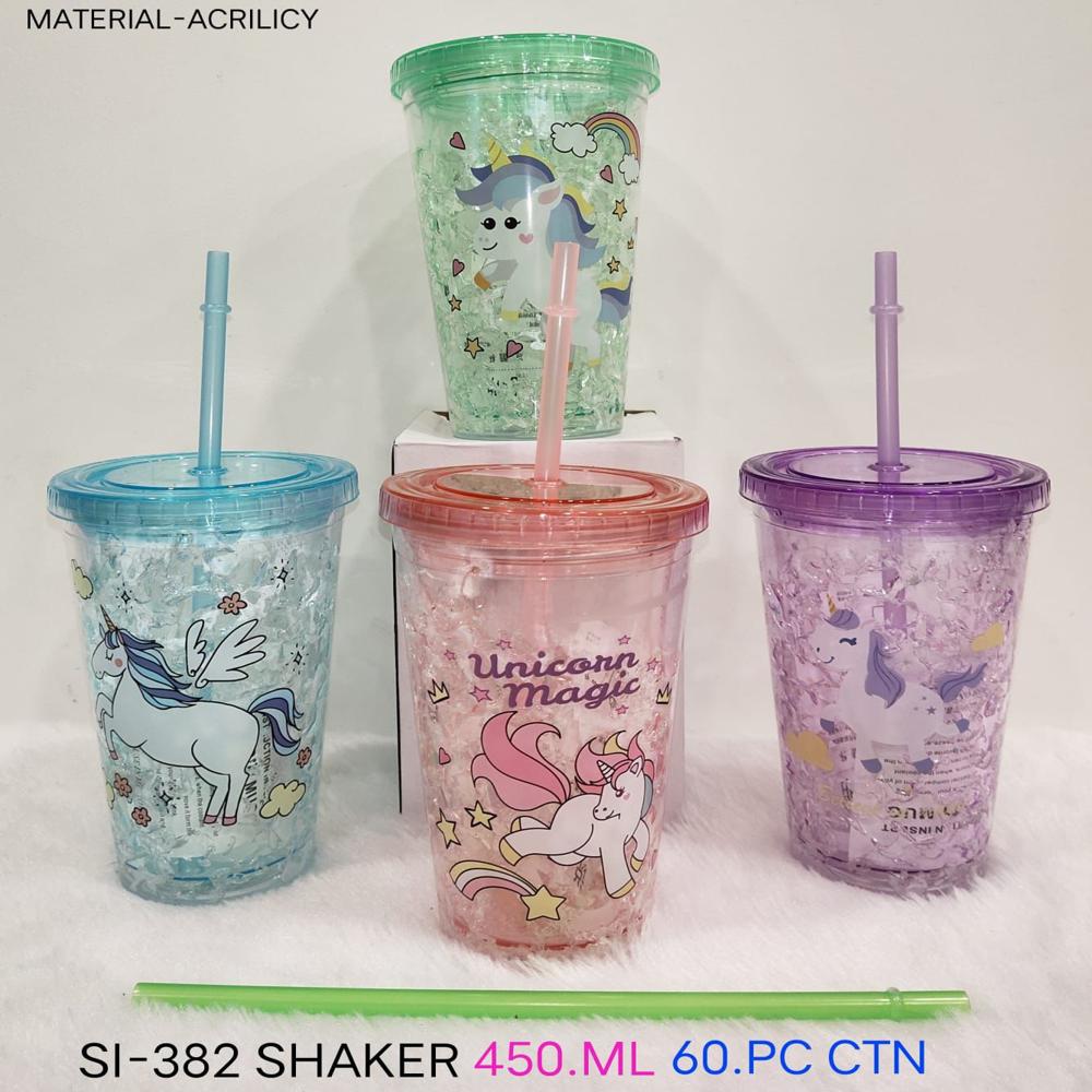 KET11 LIGHT TUMBLER WITH STRAW AND LID 450 ML 60 IN CTN