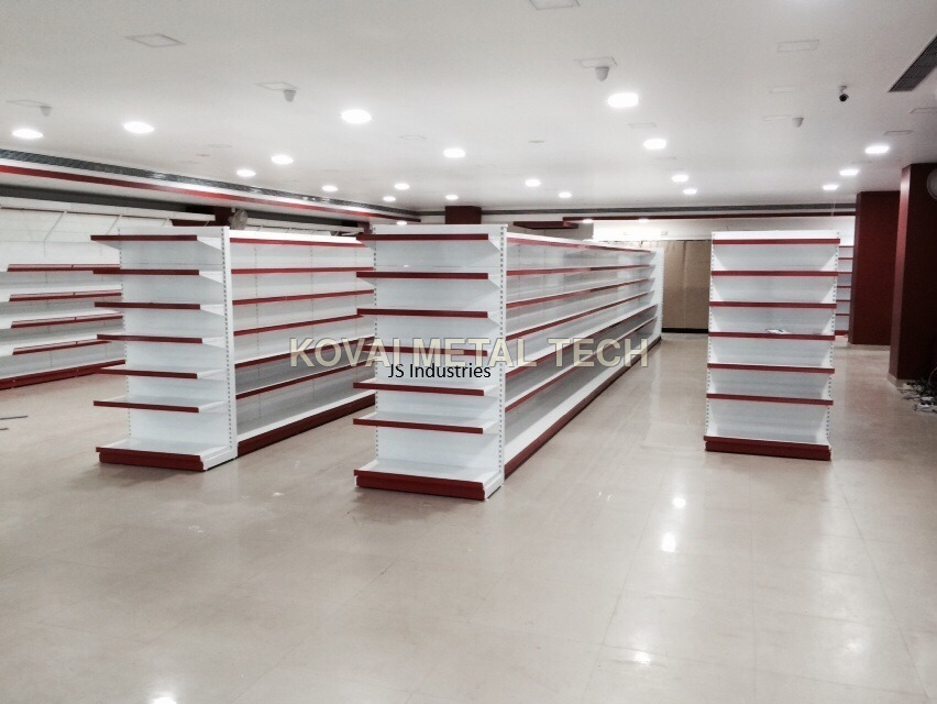01_Super Market Display Racks - Mounting Type: Free Standing