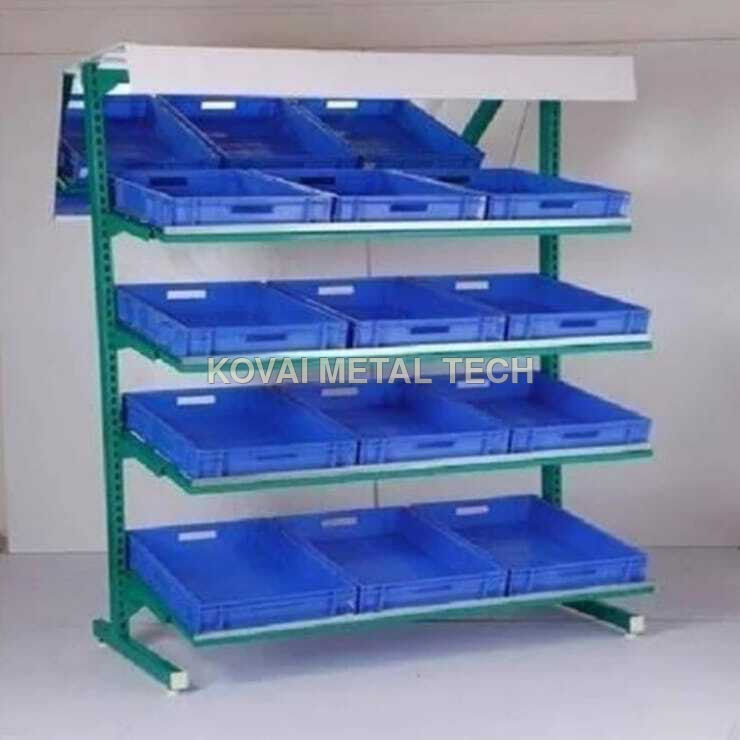 Wall Mount Rack - Color: Blue