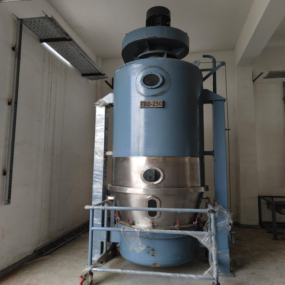 Fluid Bed Dryers - Color: Silver