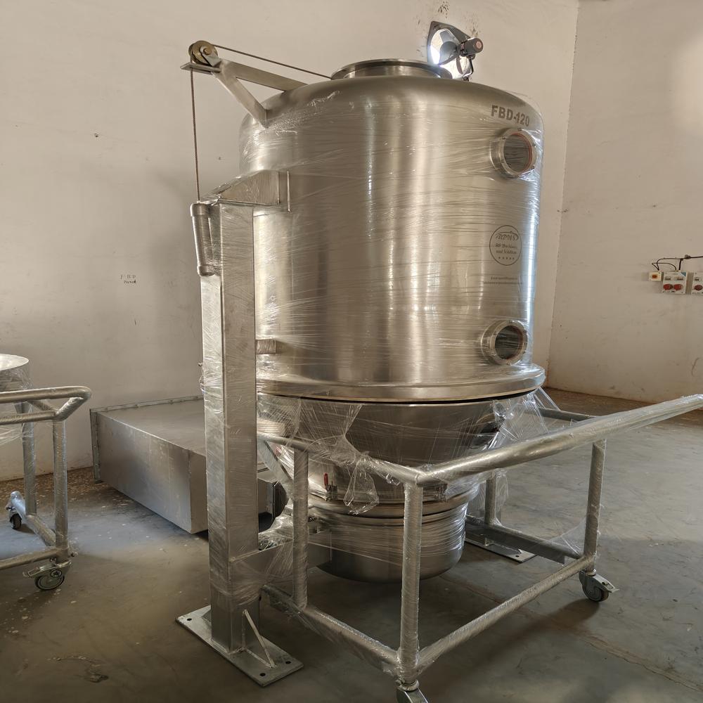 Fluid Bed Dryers - Color: Silver