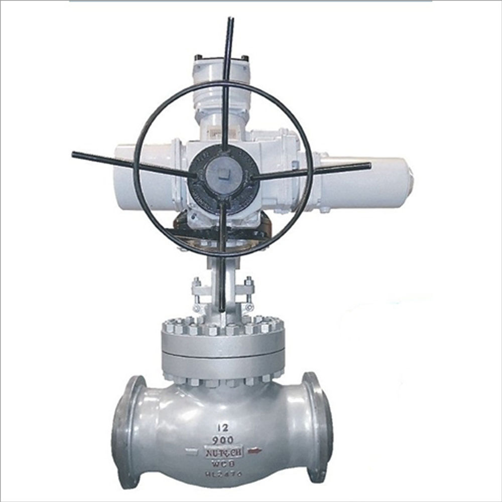 Cast Steel Globe Valves Motorized Operated