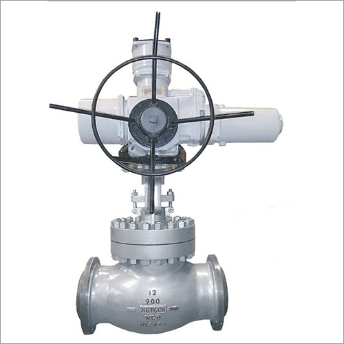 Cast Steel Globe Valves Motorized Operated