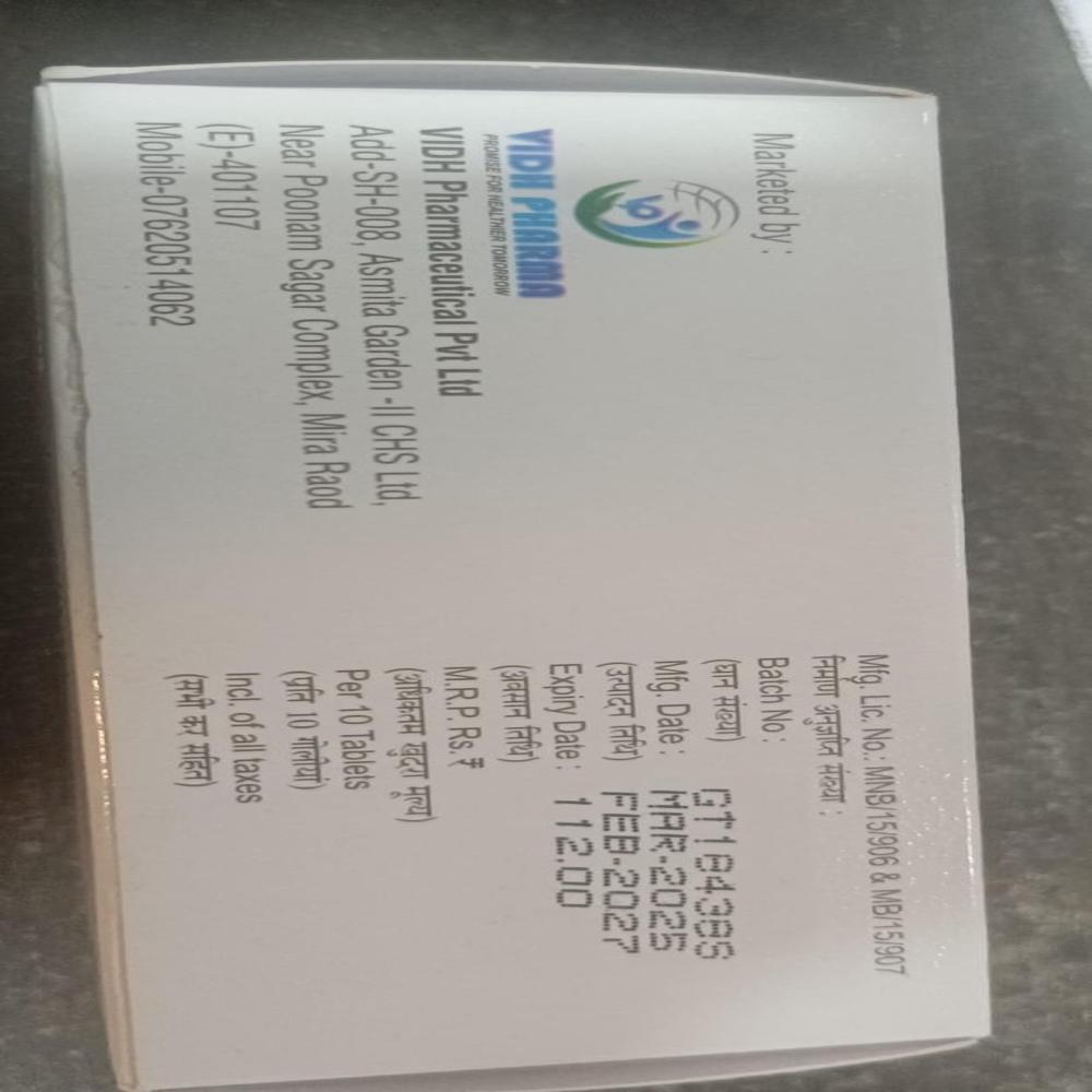 Vidpan 40mg Tabs