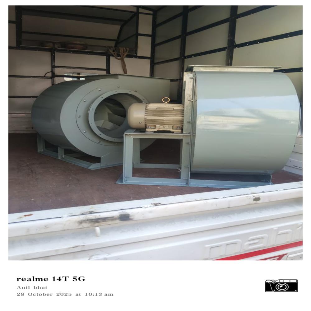 Centrifugal Air Blower - Capacity: 1500 M3/hr