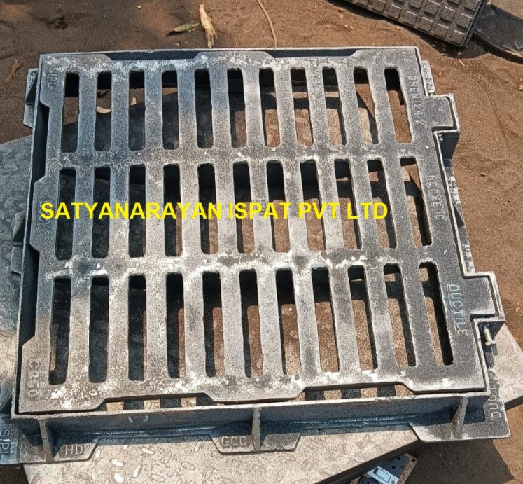Ductile Iron Hinged Grating And Frame - Height: 80 Millimeter (Mm)