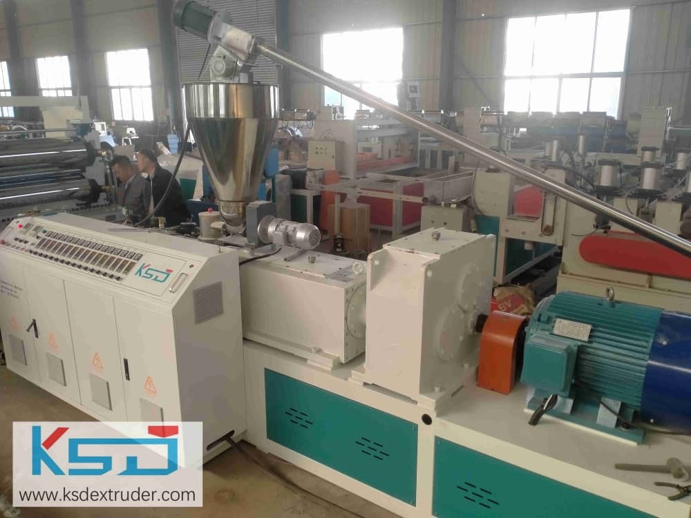 PVC Roofing Sheet Making Machine