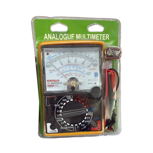 3600 Analog Multimeter - Accuracy: 99 %