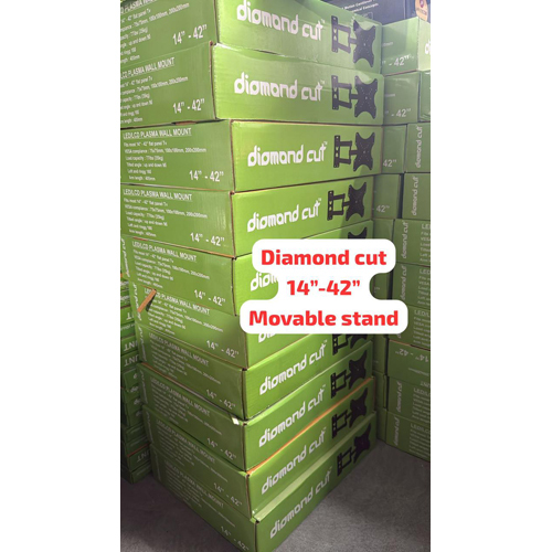 14-42Inch Lcd Led Tv Movable Stand - Color: Black