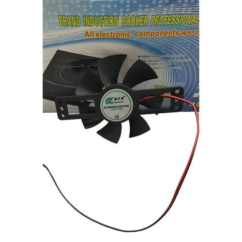 Small Size Induction Fan - Color: Black