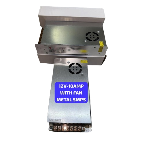 12V-10Amp Metal Smps - Features: Durable