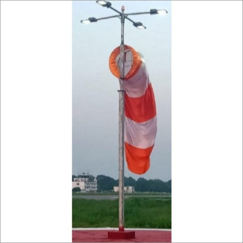 Safety Direction Windsock - Color: Orange & White