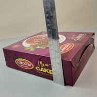 Printed Cake Box - Color: Multi Colour