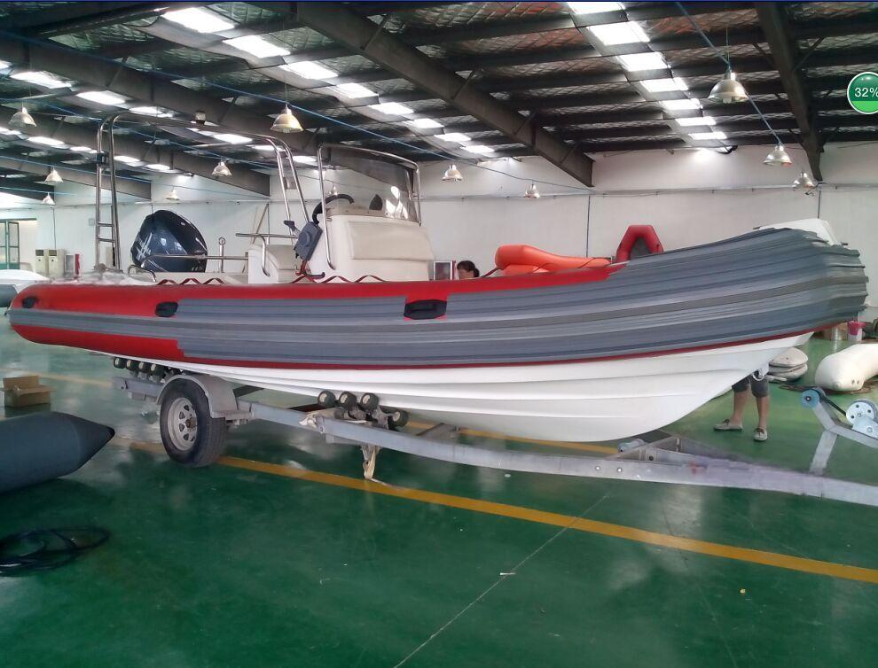 Rigid Inflatable boat, Outboard engine boats,RIB Boat,Sport Boats 7600cm 25ft