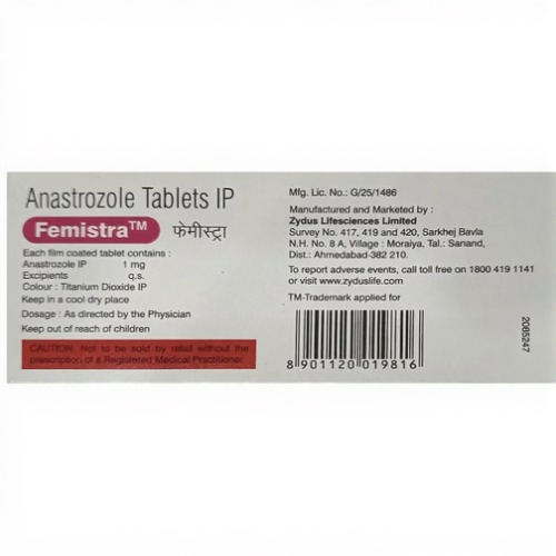Femistra 1 mg Tablet