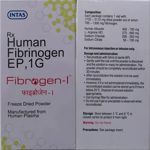 Fibrogen I Injection - Physical Form: Powder