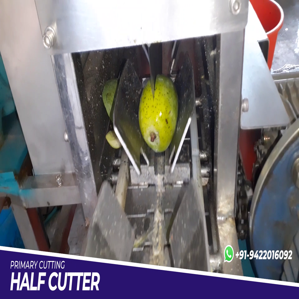 Half Mango Cutter Machine - Material: Aluminum