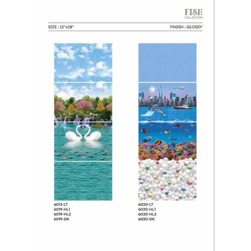 8mm Ceramic Bathroom Wall Tile - Ceramic Material, 8mm Size, Multi Color, Square Shape | Easy To Clean, Versatile Design Options