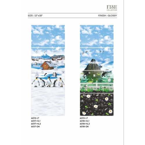 8mm Ceramic Bathroom Wall Tile - Ceramic Material, 8mm Size, Multi Color, Square Shape | Easy To Clean, Versatile Design Options